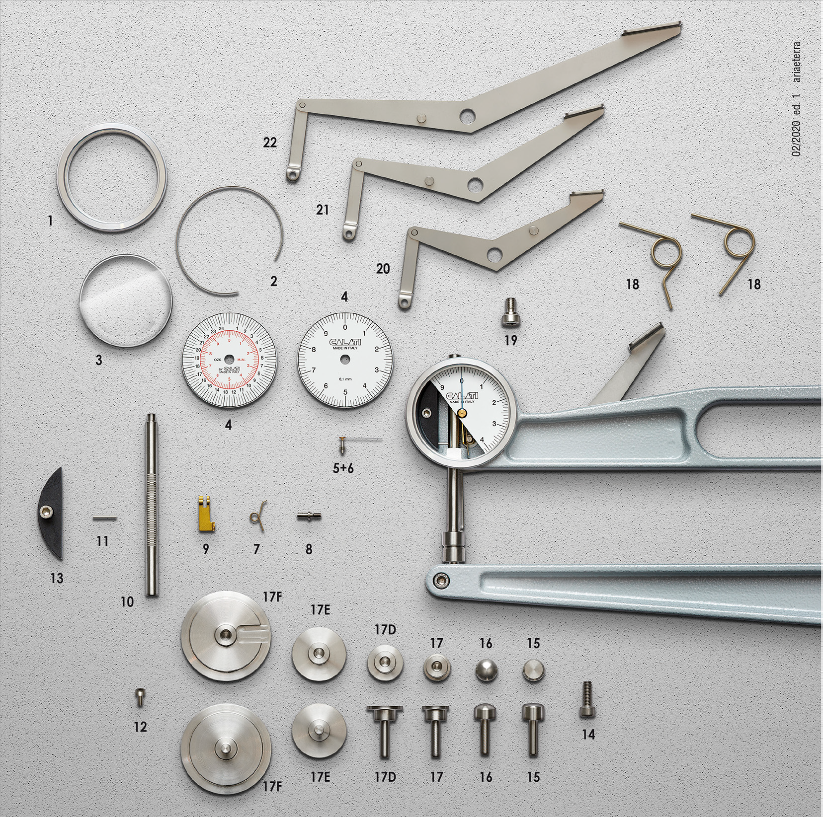 Calati spare parts and accessories